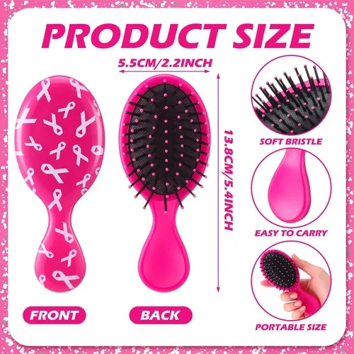 Pincel Para El Cabello Lemonroad, 14 X 5,5 Cm, 24 Unidades,