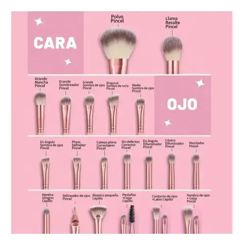 Xr Cepillos De Maquillaje, Herramientas Y Maletas