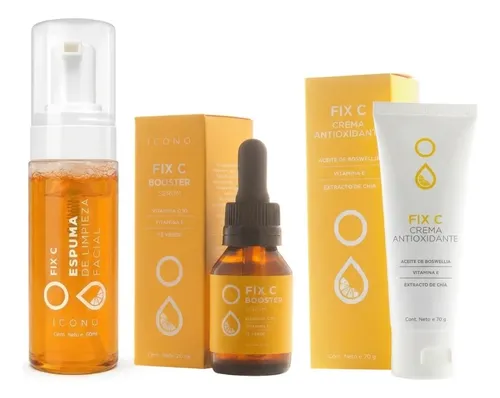 Kit Skincare Vitamina C Icono X3 Productos