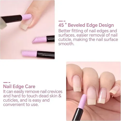 Lijador De Uñas, 20 Unidades, Herramienta Lavable Para Quita