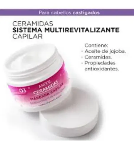 Crema Capilar Ceramidas Revitalizante Amodil 160g
