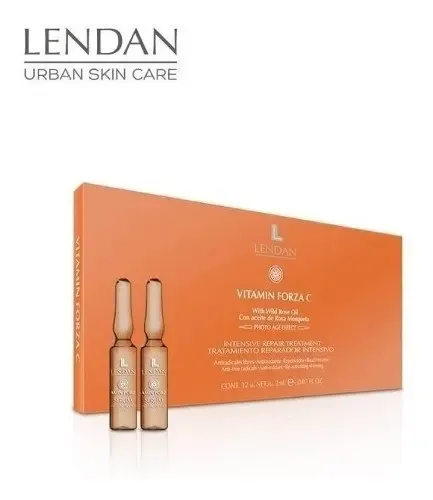 Lendan Sérum Reparador con Vitamina C y Ácido Hialurónico para Rostro 2mL