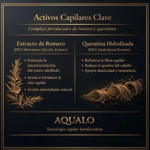 Shampoo Aqualo Crecimiento Capilar Fuerte Menos Caida 2×1