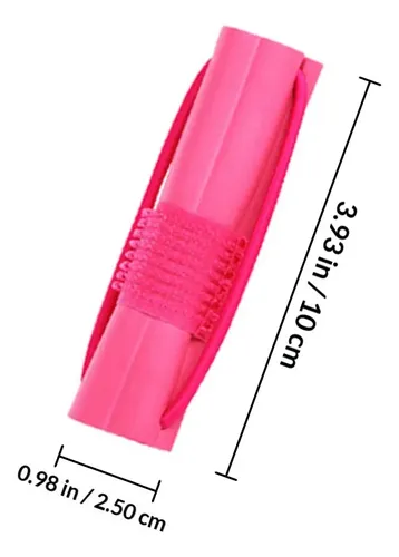 12 Piezas De Rulos Para Peinar, Enrolladores De Cabello Rosa