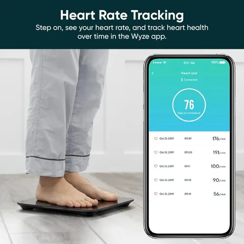 Smart Scale Wyze, Peso Corporal, Grasa Corporal, Imc, Frecue