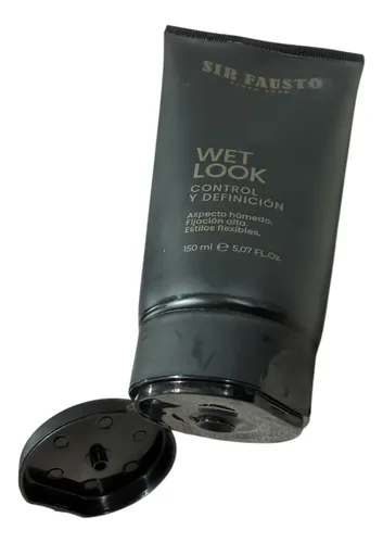 Sir Fausto Wet Look Gel Control Fijación Alta Pelo 150ml 6c