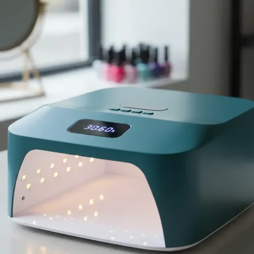 Cabina Uñas Profesional 48w Paris Night Sirena A9 Verde