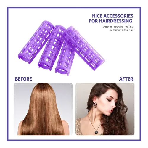 Syhood 28 Rodillos Para El Cabello, Rulos De Plástico
