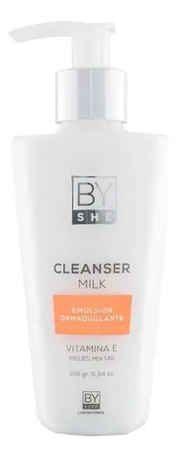 By Derm Cleanser Milk Desmaquillante Pieles Mixtas 150g
