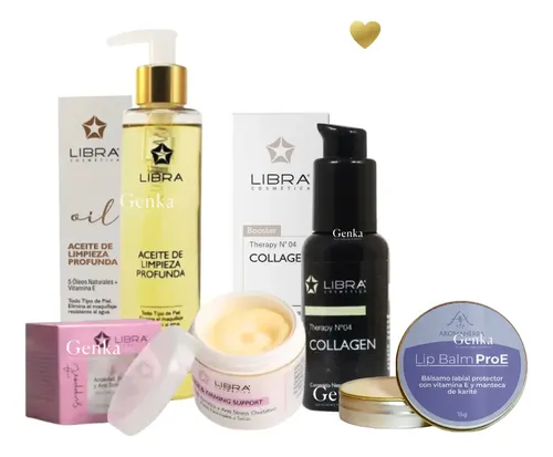 Kit Rutina Skincare Piel Madura Anti Age Libra Cosmética