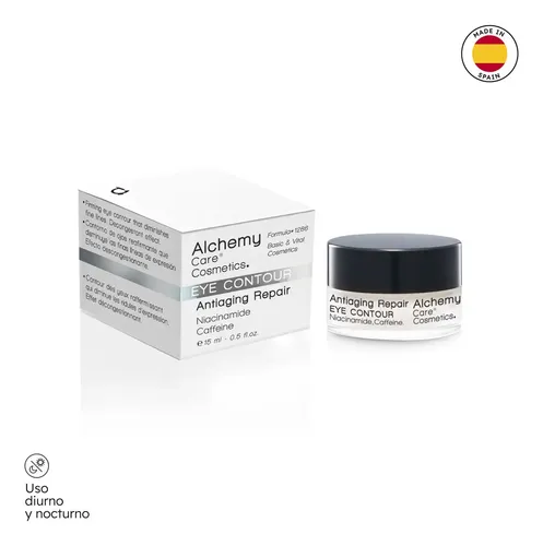 Crema Alchemy Contorno De Ojos Antiarrugas 15ml Niacinamida Retinol