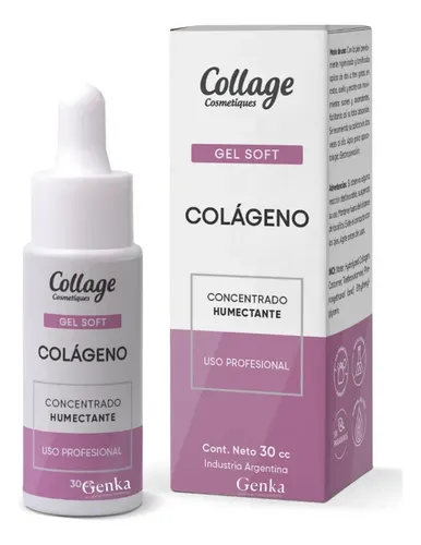 Sérum Gel Soft Colágeno Antiarrugas Hipoalergénico 30ml Facial Collage