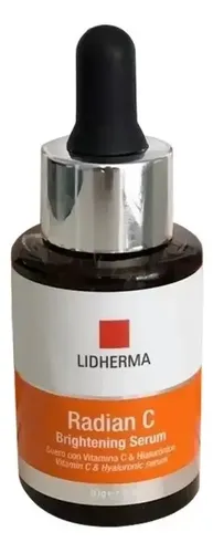 Radian C Serum Lidherma Ácido Hialurónico Y Vitamina C Tipo de piel Grasa Mixta Normal Seca