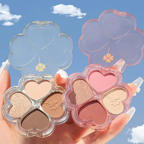 Mini Paleta De Sombras Para Maquillaje Ojos 4 Colores Eloise