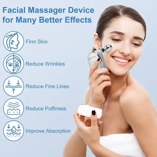 Masajeador Facial Eléctrico Cara Gua Sha Vibración Herramien