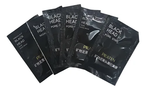 Mascarillas Puntos Negros Peel Off Black Mask X 10