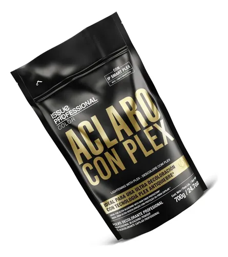 Polvo Decolorante Issue Aclaro Con Plex Antiquiebre 700gr X2