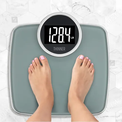 Báscula De Baño Digital Más Delgada De Conair Silver, 182 Kg