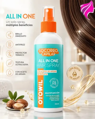 Otowil Socorro Capilar All In One Hair Spray 180ml