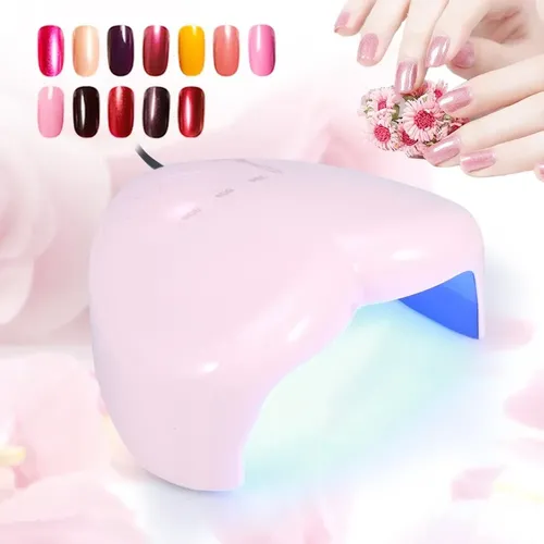 ) Secador De Uñas Con Lámpara Uvled De Diseño En Forma De (