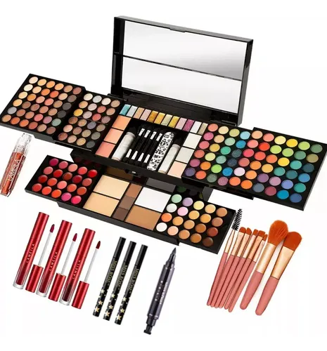 187 Colores Paleta De Maquillaje Profesional Kit Combinado