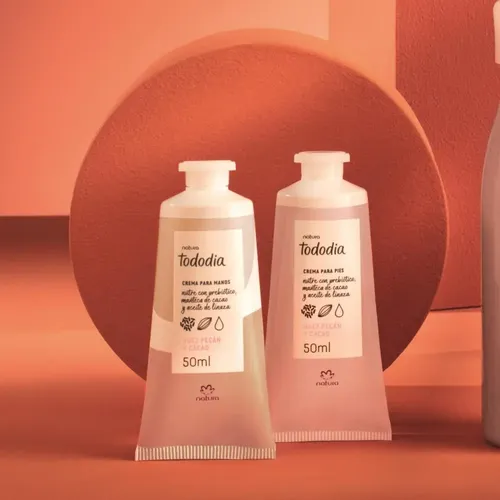 Crema Para Cuerpo Y Manos Tododia Nuez Pecán Y Cacao 50 Ml