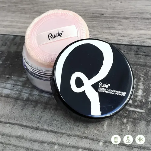 Polvo Ultra HD Translucido Studio Finishing Mineral Powder Rude Cosmetics