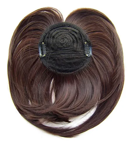1 Pieza Peluca De Cabello Corto Liso Para Reemplazo Capilar Pelucas De Belleza Marrón Average