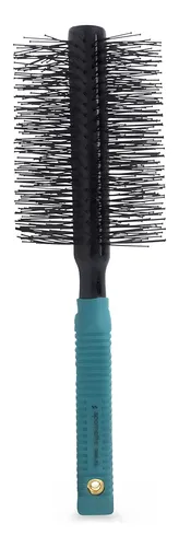 Cepillo Redondo Xl De Doble Hebra Spornette Para Alisar Negro