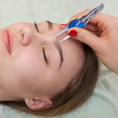 Set De 4 Pinzas Para Cejas, Clips Y Pinzas Para Depilar