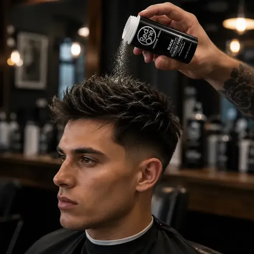 Red One Polvo De Textura Voluminizador Black Barberia 20gr