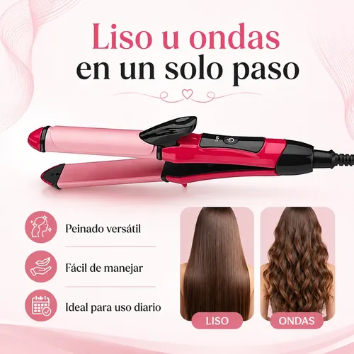 Pinzas Rizadoras Sin Daño Para Peinado Diario
