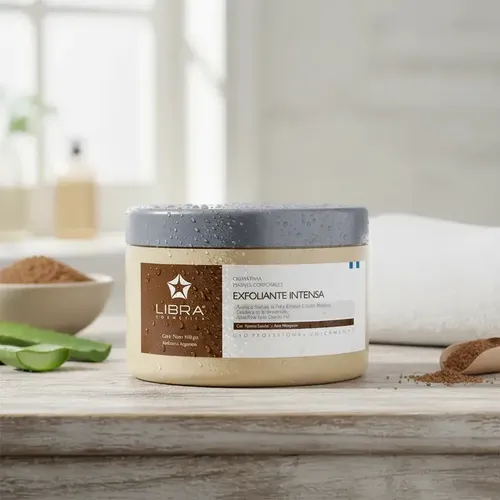 Crema Exfoliante Intensa Rosa 500g Libra Corporal