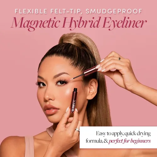 Eyeliner Magnético Claro Glamnetic 0.74 Oz A Prueba De Agua