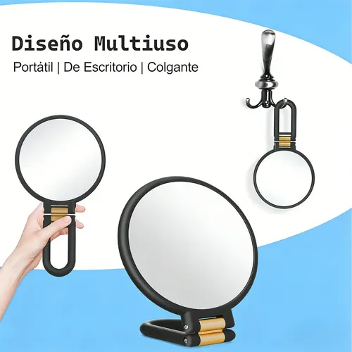 Maquillaje Portátil De Mano Con Aumento 30x Doble Z