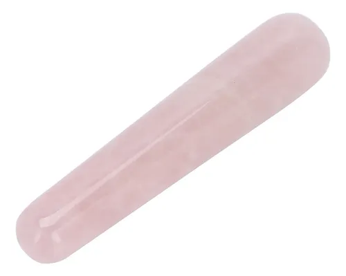 Varita De Masaje Con Piedra De Jade, Cuarzo Rosa Natural, Gu