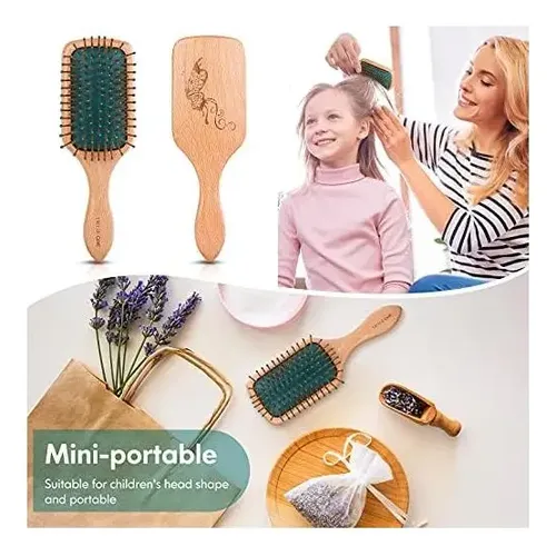 Cepillo Para El Cabello, Cepillos Para El Cabello Para Y De Verde.