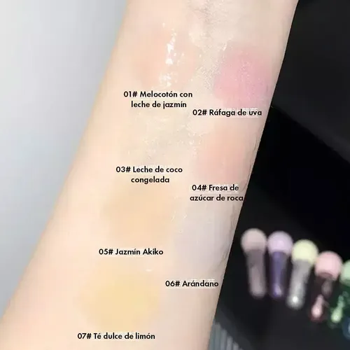 Aceite Labial Gege Bear Lip Oil Jelly Gloss Brillo