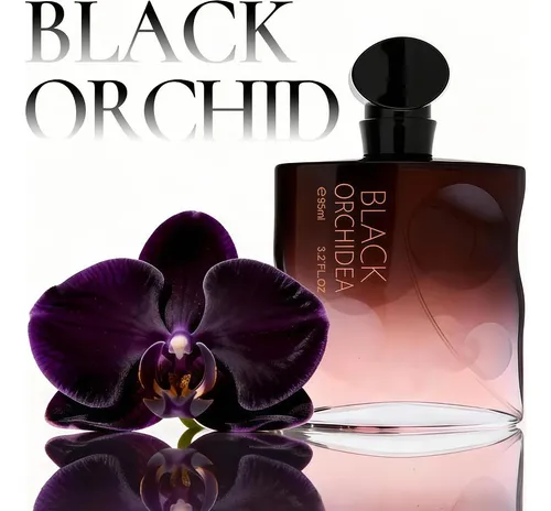 Colonia Femenina Black Orch 3.2 Oz, Vainilla Y Florales