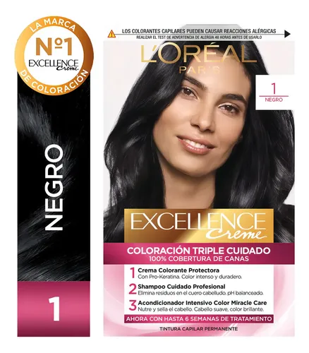 Kit De Coloración Excellence Creme L’oréal Paris