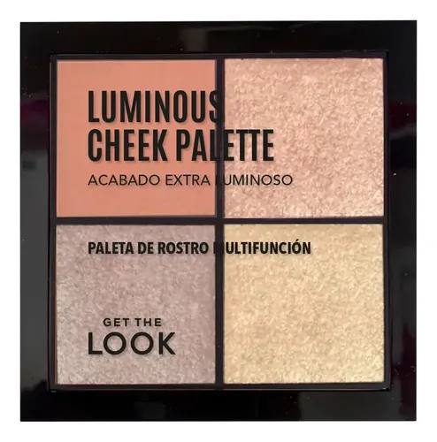 Rubor Compacto Get The Look Luminous Cheek Palette Golden
