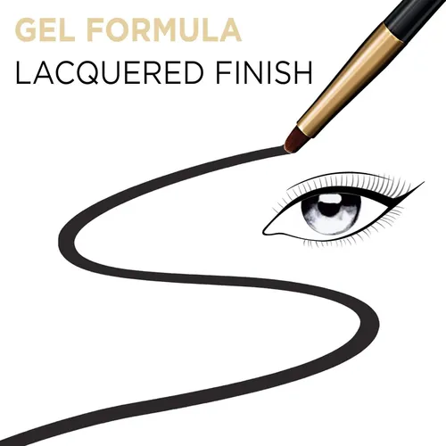 Lápiz De Gel L’oréal Infallible 24hr Negro Más Negro