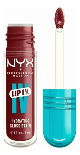 Tinta De Labios Hidratante Lip Iv De Nyx Professional Drippin In Rose