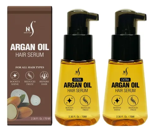Sérum Para El Cabello Herstyler, 70 Ml, Aceite De Argán, Par