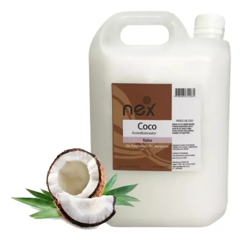 Kit Shampoo Acondicionador Coco Rulos 2l+mascara Hidratante