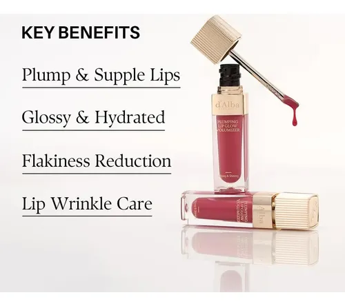 Gloss Labial Hidratante Voluminizador D’alba Piedmont Posh