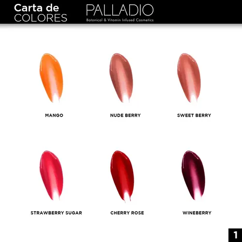 Tinta En Gel 2 En 1 Cheeks And Lips X3.9ml Palladio Color Sweet Berry