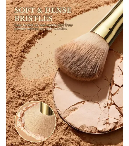 Set De Brochas De Maquillaje Prof. Bestope Pro 17 Piezas