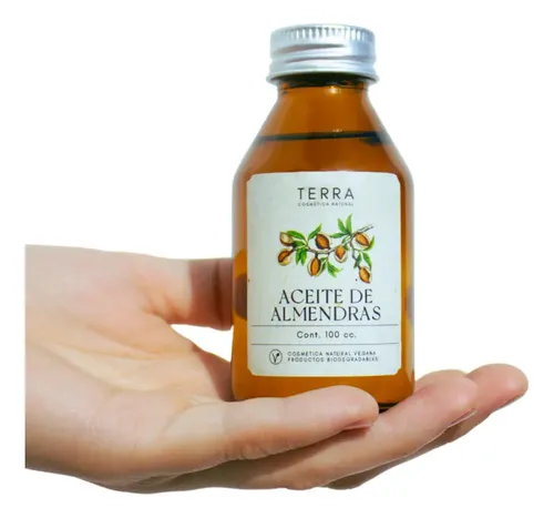 Aceite De Almendra Puro 100ml Para Cabello Y Piel Fragancia Sin