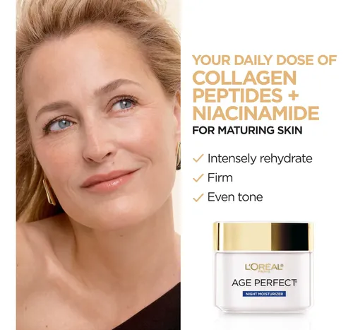Crema De Noche L’oreal Paris Age Perfect Collagen Expert Madura Día/noche